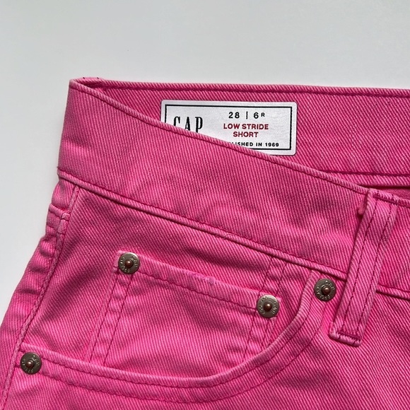 GAP Jeans Shorts Pink Color - Picture 7 of 8
